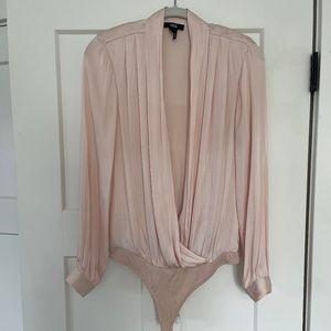 Paige Seville Bodysuit - Light Pink - Size M